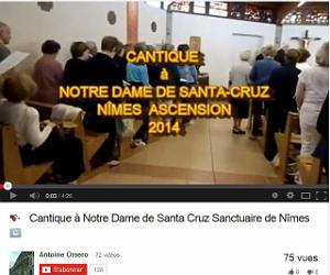 AOBR 2014 05 29 MAI NIMES N.D. DE SANTACRUZ ASCENSION (1000) video d Antoine ORSERO
